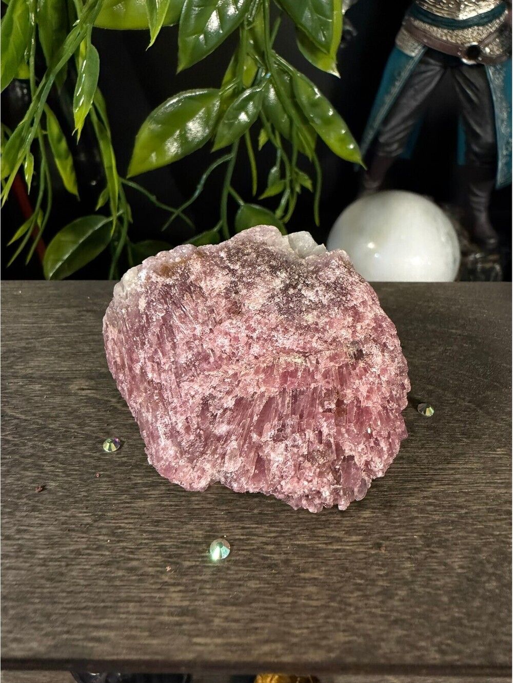 Rose Quartz Raw Crystal Specimen